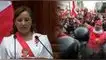 Dina Boluarte pide perdón a los deudos de los manifestantes fallecidos en las protestas en su contr