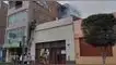 Incendio en el Callao deja en cenizas conocido restaurante en la avenida Saenz Peña