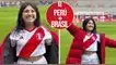 Milena Warthon cantará en el estadio Nacional por el partido Perú vs. Brasil. Milena Warthon