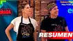 ‘El gran chef: famosos’ 3 temporada: Leslie Stewart y Rocky Belmonte fuero sentenciados
