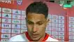 Paolo Guerrero y su descargo por la derrota de Perú ante Chile por dos goles