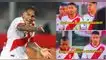 Paolo Guerrero protagonizó tenso momento con sus compañeros antes de los goles de Chile