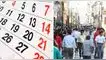 Estos son los días festivos que se tendrán en el mes de noviembre en Perú.