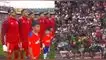 Selección peruana entonó así el Himno Nacional ante Bolivia.