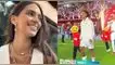 Natalie Vértiz estuvo muy feliz de ver a su hijo junto al futbolista Renato Tapia. Natalie Vértiz se emocionó al ver a su hijo mayor junto a la selección peruana en el partido contra Venezuela.