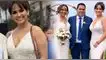 Daniela Darcourt genera críticas por asistir de blanco a boda.