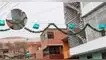 Vecinos de San Juan de Lurigancho decoran calles por Navidad y detalle es viral en Instagram. Instagram: vecinos de San Juan de Lurigancho decoran su barrio de singular manera, panetón D'Onofrio
