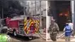 Incendio en Cercado de Lima: llamas se extienden y compromete fábrica de pintura ante la falta de agua