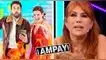 Usuarios aseguran que Amor y Fuego 'mató' el ampay de Magaly Medina. Usuarios aseguran que Amor y Fuego 'quemó' el ampay de Magaly Medina.