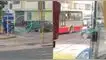 "Atrapen a ese maldito": Pasajeros de bus captaron a asesino de policía escapando tras balacera en San Miguel