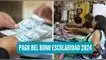 El Bono Escolaridad 2024 consiste en la entrega de 400 soles en dos pagos.
