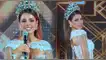 Luciana Fuster se presenta en certamen de belleza como Miss Grand International.