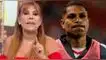 Magaly Medina y Paolo Guerrero se vienen enfrentando. Magaly Medina tilda de mentiroso a Paolo Guerrero.