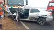 Accidente en Serpentín de Pasamayo genera tránsito, parcialmente, paralizado. Accidente en Pasamayo: auto choca contra camión de gas a la altura del kilómetro 32.