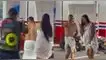 "¿Y qué tiene?", reclamó la mujer. La escena es viral en Colombia.