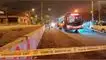 La Policía no descarta que el hecho esté relacionado con extorsionadores. Carabayllo: Sicarios se hacen pasar por pasajeros y acribillan a chofer de bus delante de pasajeros