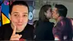 Samuel Suárez sorprendido con el beso entre Karla Tarazona y Christian Domínguez.