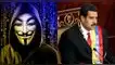 Anonymous se bajó varios sitios web del régimen de Nicolás Maduro: "El fraude no será tolerado"