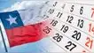 Calendario de feriados en Chile, septiembre 2024.