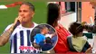 Bebé de Paolo Guerrero presente en la presentación de su papá en Alianza Lima.