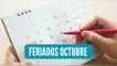 Feriados octubre 2024 Perú: Conoce el calendario de días festivos nacionales.