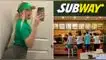 Trabajadora fue captado en íntima escena y fue viral. Subway
