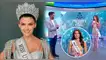 Tatiana Calmell visitó programa de Telemundo y le hicieron pregunta como si estuviera en la final del Miss Universo 2024.