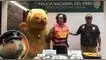 Capibara detiene a comercializador de drogas.