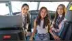 SKY operó vuelo 100% tripulado por mujeres En Perú el 48% del equipo de SKY está conformado por mujeres