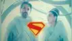 Jor-El (Bradley Cooper) y Lara (Angela Sarafyan) aparecen en la película de Superman