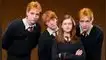Rupert Grint, James Phelps, Oliver Phelps y Bonnie Wright interpretaron a los Weelsey