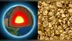 Científicos alemanes descubren ruta secreta del 99% de reservas de oro en la Tierra.