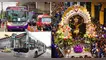Transporte para la procesión del Señor de los Milagros: rutas, horarios y costos.