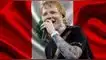 Ed Sheeran en Perú 2026.
