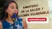 MIMP emite comunicado para desmentir a Samahara Lobatón quien denunció presuntas irregularidades en su proceso.