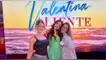 Mayra Goñi estuvo acompañada por Flavia Laos y Ale Fuller en estreno de telenovela "Valentina Valiente".