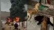 Incendio en Villa El Salvador