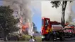 Feroz incendio destruyó parte de un histórico hotel turístico de Bariloche.