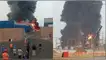 Incendio en Lurín: más de diez unidades de los Bomberos atienden emergencia.