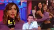 Korina Rivadeneira reacciona  a reacciona a reencuentro con Paloma Fiuza