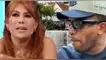Magaly Medina expone el error que cometió Jefferson Farfán en el video que mostró. Magaly Medina minimiza las pruebas de Jefferson Farfán.