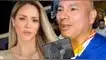 Sheyla Rojas besa cariñosamente a Joaquín Ramírez pese a ser choteada.