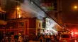 Bomberos de Lima y Callao atendieron cerca de 35 incendios en las primeras horas del 2021