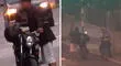 Cercado de Lima: serenos frustran robo de moto que se encontraba estacionada en la vía pública [VIDEO]