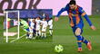 Real Madrid vs. Barcelona: Revive el tiro olímpico de Messi que casi se convierte en gol [VIDEO]