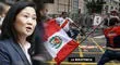 Keiko tras agresiones de La Resistencia a partidarios de Castillo pide "no pisar el palito"