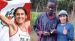 ¡Noble gesto! Gladys Tejeda apoya a joven deportista de escasos recursos y le regala sus zapatillas [VIDEO]