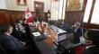 Presidenta del Poder Judicial explica acciones de transparencia a los jefes de la Odecma