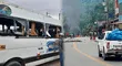 Puno: agricultores cocaleros atacaron dos vehículos de personal de CORAH [VIDEO]