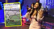 ¡Al suelo! Estrella Torres se cayó EN VIVO durante evento que animaba [VIDEO]
